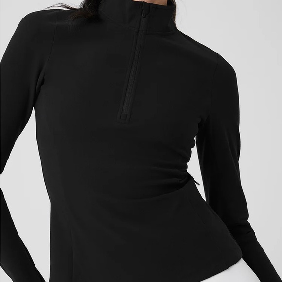 ALO Alosoft 1/2 Zip Rapid Pullover - Picture 1 of 6